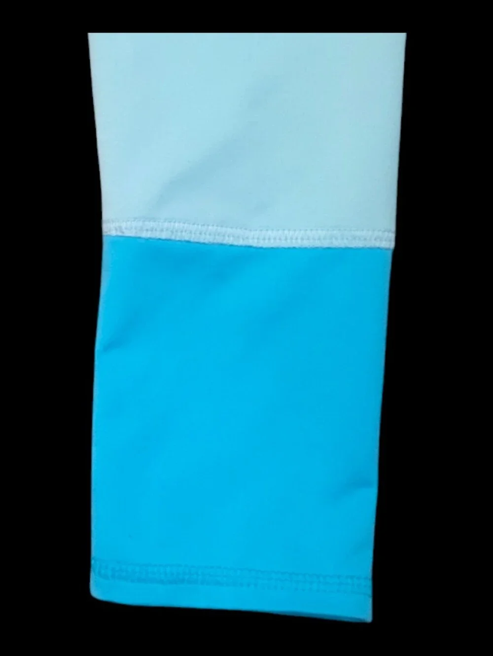 Land' End Girl's Long Sleeve Half-zip Rash-Guard One-piece Swimsuit